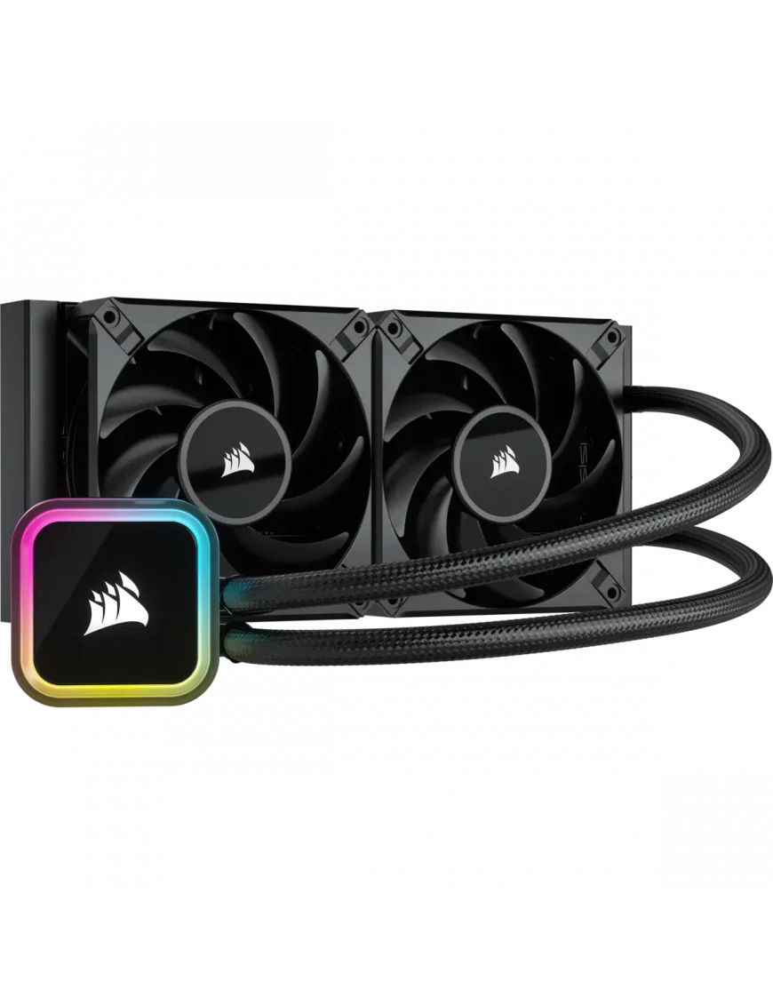 Kit WaterCooling Corsair iCUE H100i RGB ELITE 240mm - 1