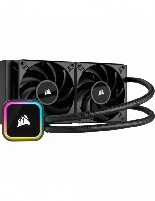 Kit WaterCooling Corsair iCUE H100i RGB ELITE 240mm - 1