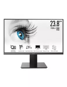 Ecran MSI 24" PRO MP241X 1920x1080 75Hz 8ms HDMI VGA MSI - 2