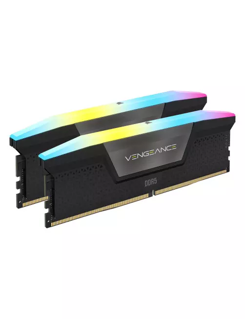 DDR5 Corsair Vengeance RGB Kit 32Go 2x16Go 6000Mhz CL40 Corsair - 1 DDR5 Corsair Vengeance RGB Kit 32Go 2x16Go 6000Mhz CL40 Corsair - 1