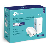Pack 2x CPL TP-Link RJ45 1000Mbits Wifi AC750 TL-WPA7517 KIT