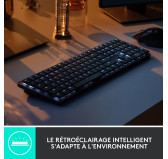 Clavier Logitech MX Mechanical Tactile Silencieux Graphite Clavier Logitech MX Mechanical Tactile Silencieux Graphite