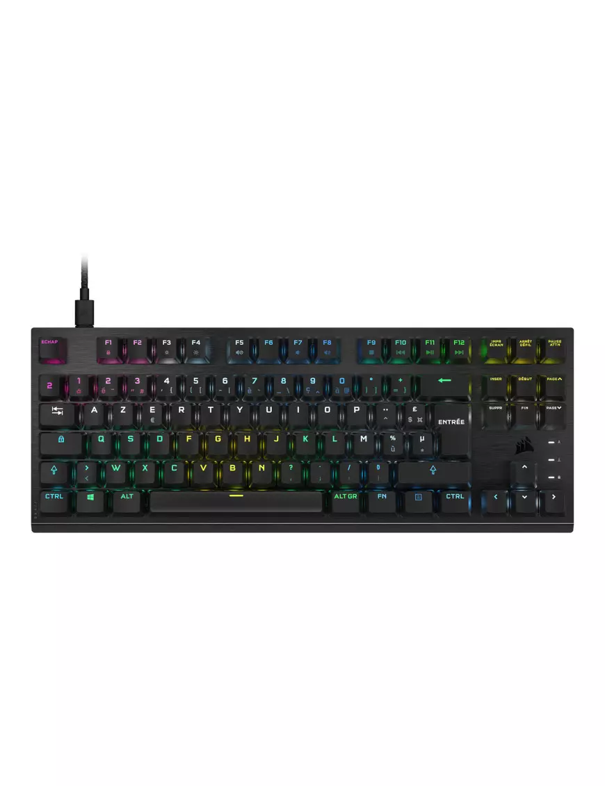 Clavier Gaming Corsair K60 PRO TKL RGB (OPX Optique) Corsair - 1