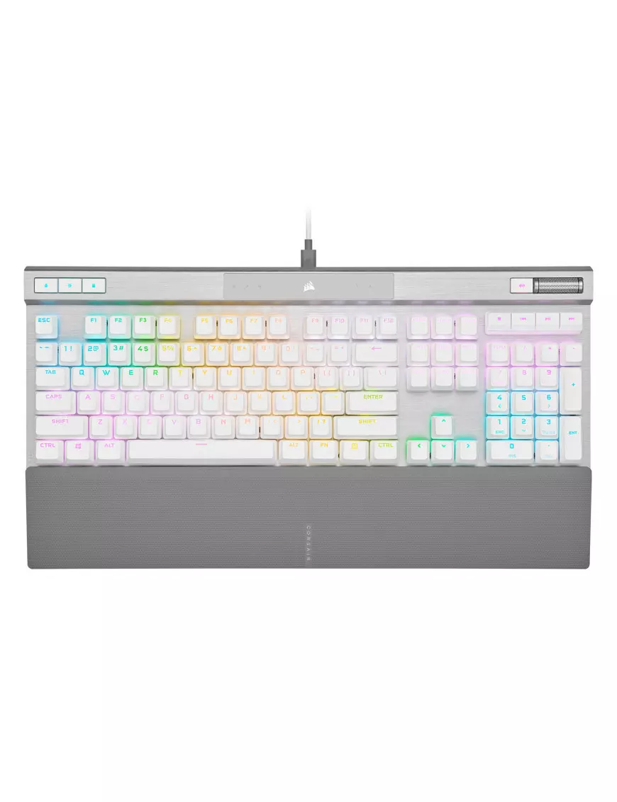 Clavier Gaming Corsair K70 PRO RGB Blanc (OPX Optique) Corsair - 1