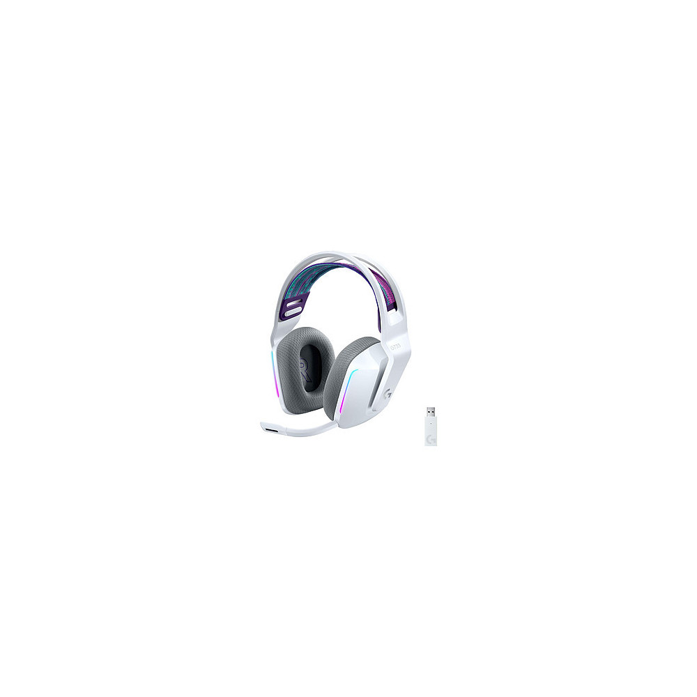 Micro Casque Logitech G733 Lightspeed Gaming Blanc