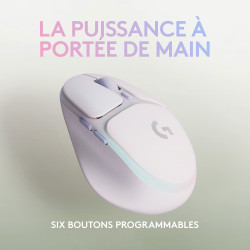 Souris Logitech G705 Blanc AURORA LightSpeed Sans Fil Gaming 8200dpi Logitech - 3