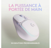 Souris Logitech G705 Blanc AURORA LightSpeed Sans Fil Gaming 8200dpi Souris Logitech G705 Blanc AURORA LightSpeed Sans Fil Gaming 8200dpi