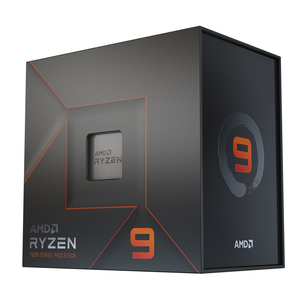 Processeur AMD RYZEN 9 7900X 4.7/5.6Ghz 76M 12Core 170W AM5  - 1