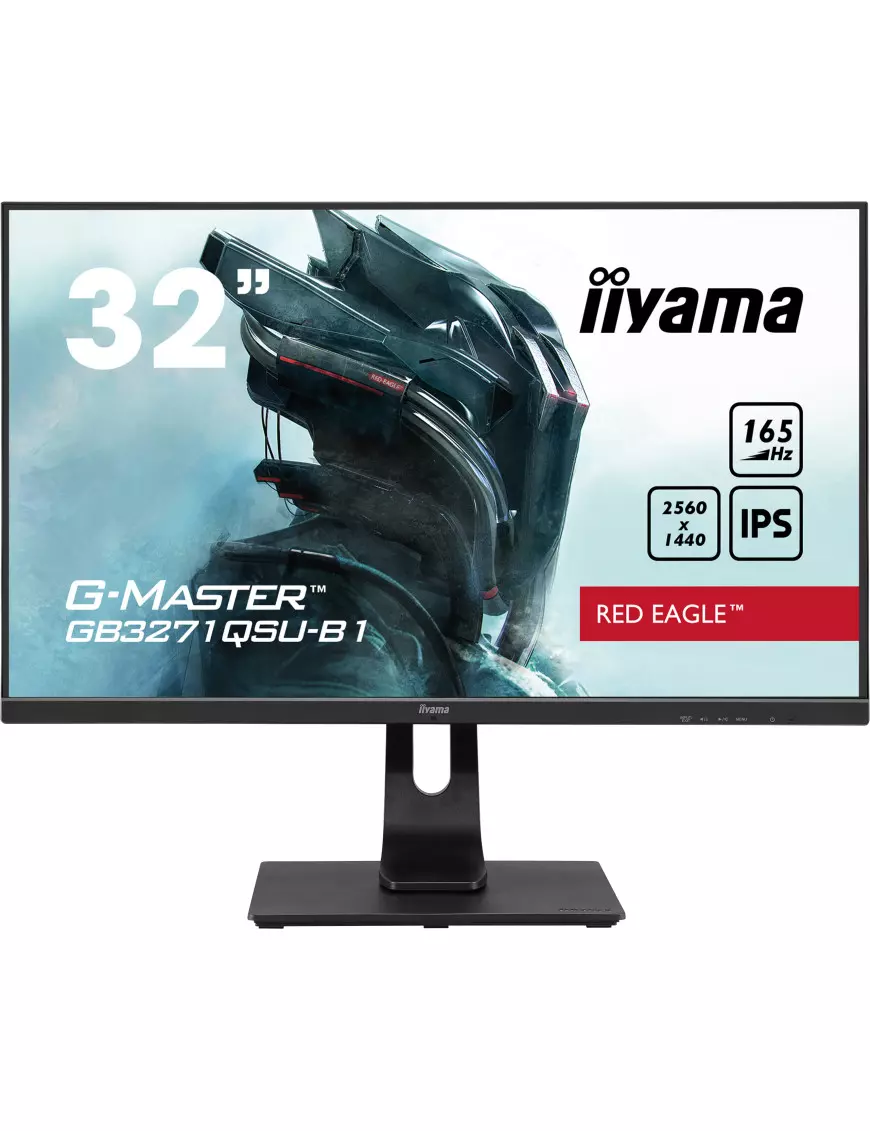 Ecran iiyama 32" GB3271QSU-B1 2560x1440 1ms 165Hz DP HDMI iiyama - 1