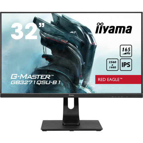 Ecran iiyama 32" GB3271QSU-B1 2560x1440 1ms 165Hz DP HDMI iiyama - 1 Ecran iiyama 32" GB3271QSU-B1 2560x1440 1ms 165Hz DP HDMI iiyama - 1