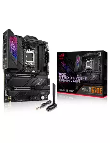 Carte Mère Asus ROG STRIX X670E-E GAMING WIFI ATX AM5 DDR5 USB3.2 M.2 Asus - 1