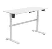 Bureau Kimex motorisé assis-debout Blanc 140x60cm H: 73-118cm Bureau Kimex motorisé assis-debout Blanc 140x60cm H: 73-118cm