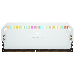 DDR5 Corsair Dominator Platinium RGB Kit 64Go 2x32Go 5600Mhz Blanc Corsair - 4