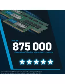 DDR5 Crucial 32Go 4800Mhz CL40 Crucial - 6