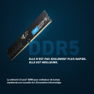 DDR5 Crucial 32Go 4800Mhz CL40 Crucial - 5