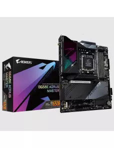 Carte Mère Gigabyte B650E AORUS MASTER ATX AM5 DDR5 USB3.2 M.2 WIFI Gigabyte - 1