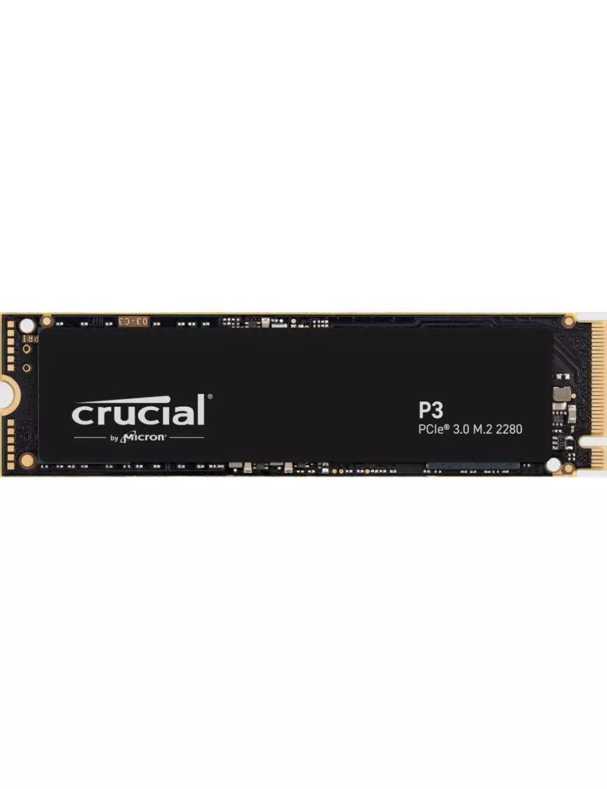 SSD 500Go Crucial P3 M.2 Type 2280 3500Mo/s 1900Mo/s NVMe PCIe 3.0 Crucial - 1