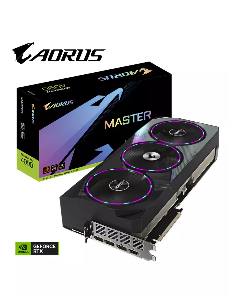 Carte Graphique AORUS RTX 4090 MASTER 24G GV-N4090AORUS M-24GD