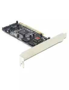 Carte PCI Delock 70154 Raid 0,1 4x SATA 1.5 Gb/s DELOCK - 1