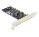 Carte PCI Delock 70154 Raid 0,1 4x SATA 1.5 Gb/s