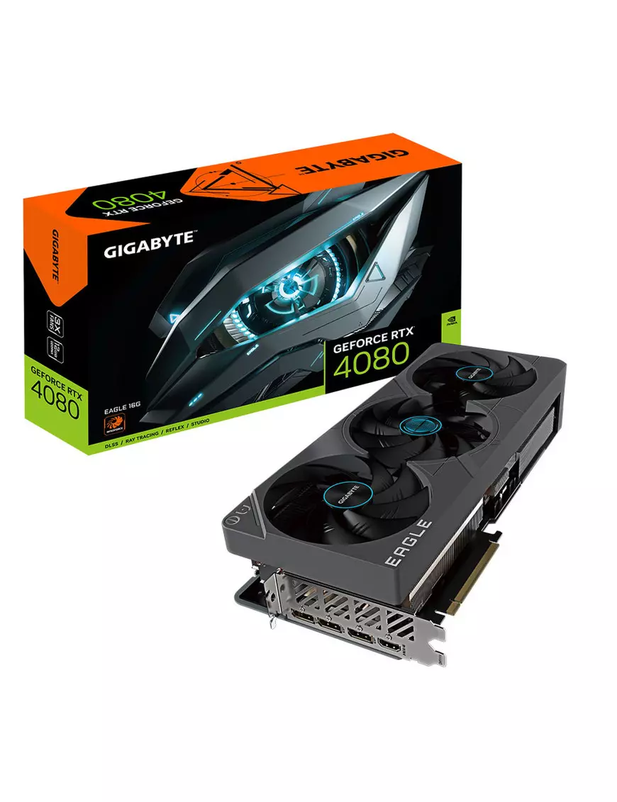 Carte Graphique Gigabyte RTX 4080 EAGLE 16GD Gigabyte - 1