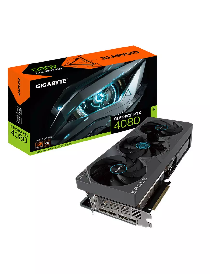 Carte Graphique Gigabyte RTX 4080 EAGLE OC 16GD Gigabyte - 1