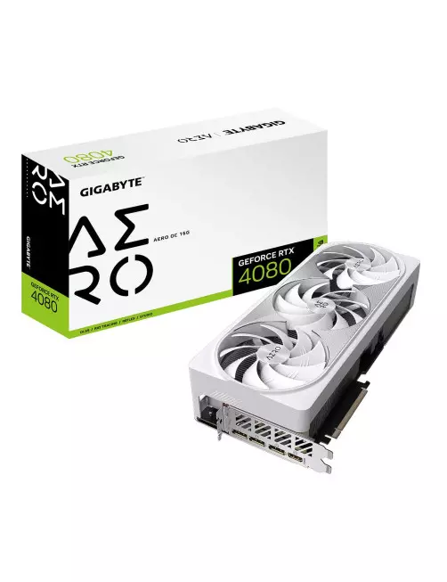 Carte Graphique Gigabyte RTX 4080 AERO OC 16GD GOOGLE - 1 Carte Graphique Gigabyte RTX 4080 AERO OC 16GD GOOGLE - 1