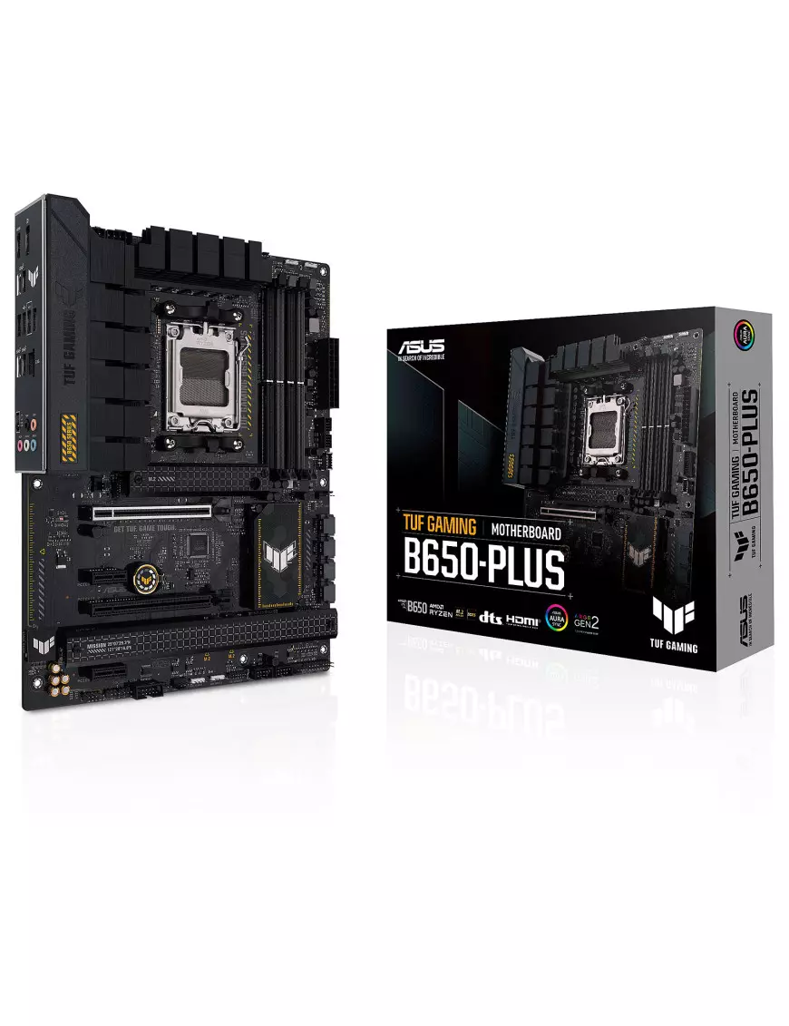 Carte Mère Asus TUF GAMING B650-PLUS mATX AM5 DDR5 USB3.2 M.2 Asus - 1