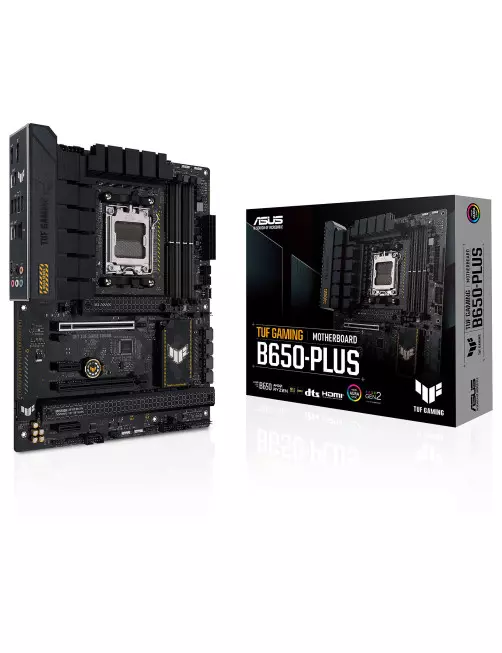 Carte Mère Asus TUF GAMING B650-PLUS mATX AM5 DDR5 USB3.2 M.2 Asus - 1