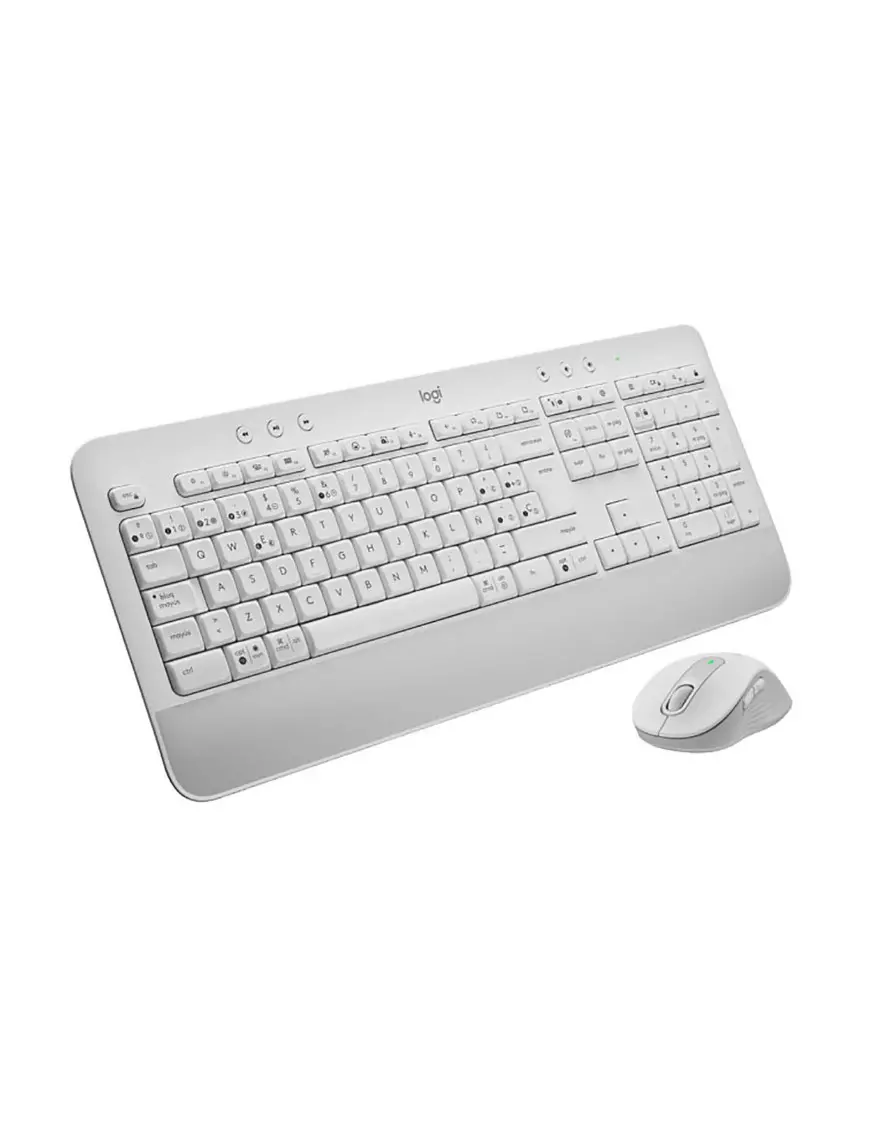 Clavier Souris Logitech Signature MK650 for Business White Wireless