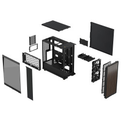 Boitier Fractal Design North Charcoal Black TG Dark Fractal Design - 5