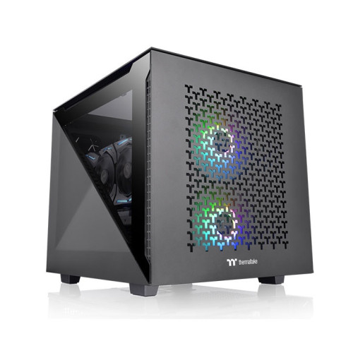 Boitier Thermaltake Divider 200 TG Air Black Thermaltake - 1 Boitier Thermaltake Divider 200 TG Air Black Thermaltake - 1
