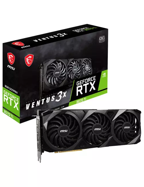 Carte Graphique MSI RTX 3070 Ti VENTUS 3X 8G OC MSI - 1