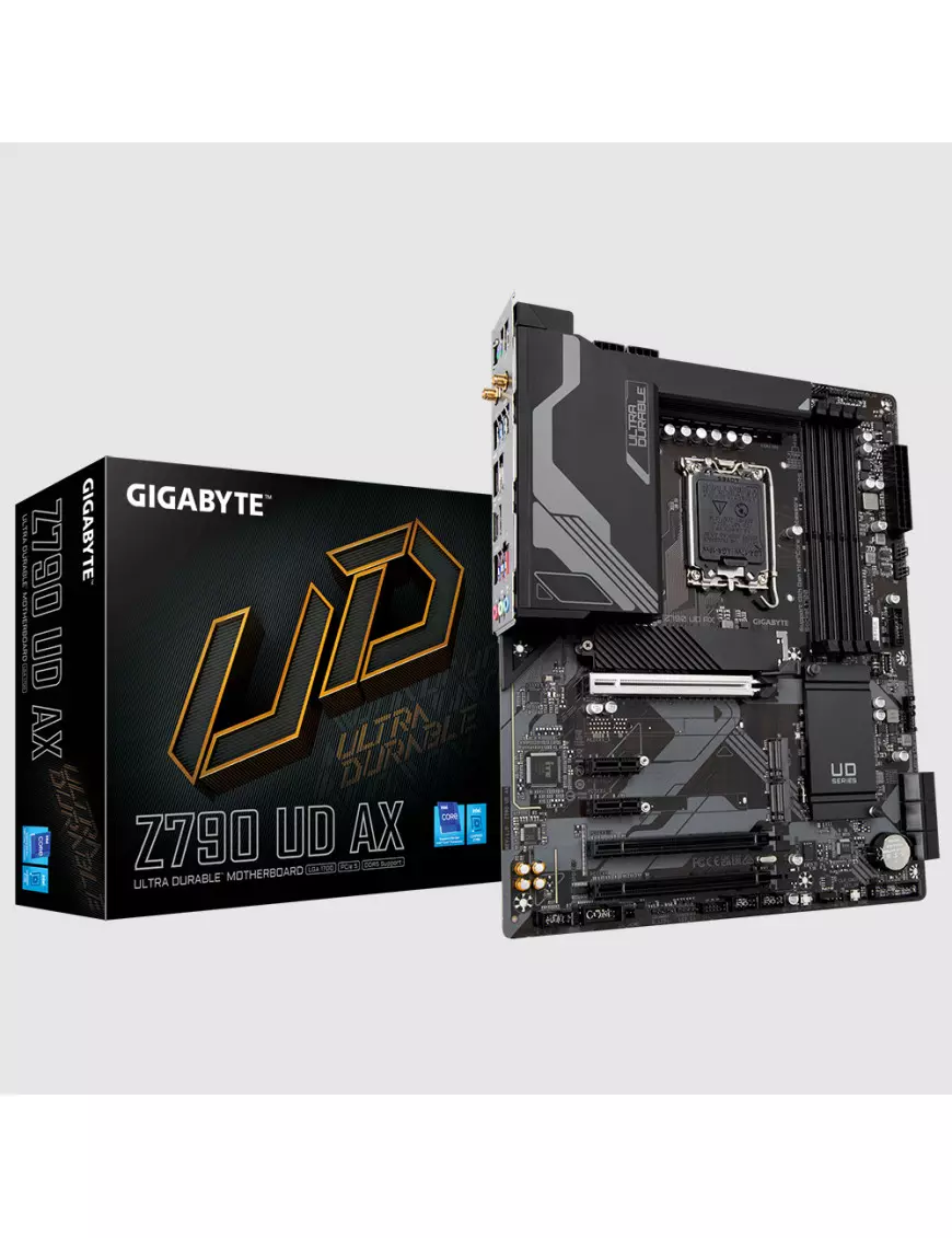 Carte Mère Gigabyte Z790 UD AX ATX 1700 DDR5 USB3.2 Wifi AX Gigabyte - 1