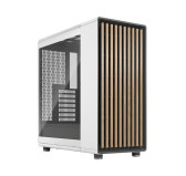 Boitier Fractal Design North Chalk White TG Clear Boitier Fractal Design North Chalk White TG Clear