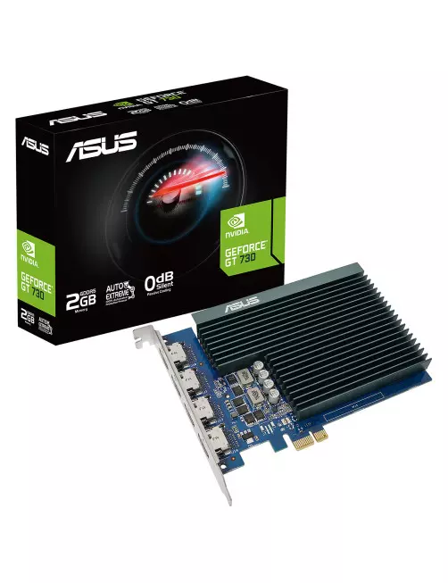 Carte Graphique Asus Geforce GT730 2Go SL 4 ports Hdmi Asus - 1