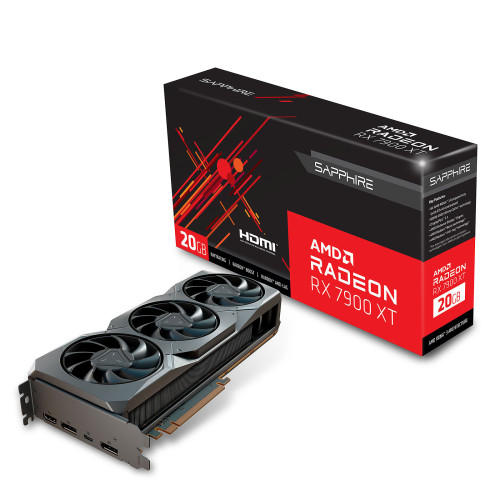 Carte graphique Sapphire AMD Radeon RX 7900 XT 20GB SAPPHIRE - 2 Carte graphique Sapphire AMD Radeon RX 7900 XT 20GB SAPPHIRE - 2