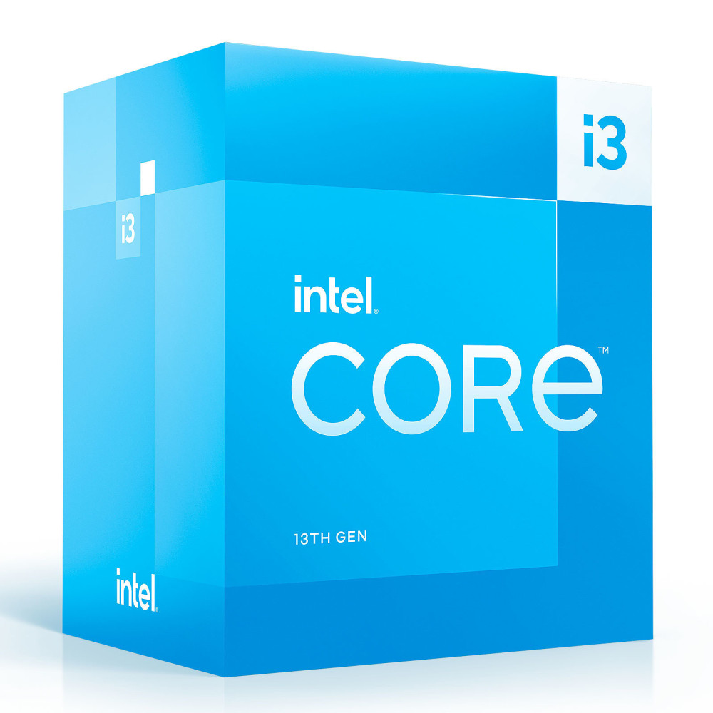 Processeur Intel Core i3 13100 3.4/4.5Ghz 12Mo 4Core LGA1700 60W Intel - 1