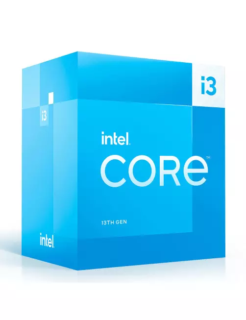 Processeur Intel Core i3 13100 3.4/4.5Ghz 12Mo 4Core LGA1700 60W Intel - 1 Processeur Intel Core i3 13100 3.4/4.5Ghz 12Mo 4Core LGA1700 60W Intel - 1