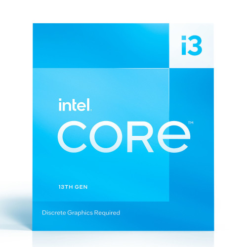 Processeur Intel Core i3 13100F 3.4/4.5Ghz 12Mo 4Core LGA1700 60W Intel - 1 Processeur Intel Core i3 13100F 3.4/4.5Ghz 12Mo 4Core LGA1700 60W Intel - 1