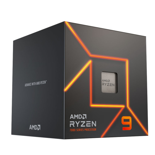 Processeur AMD RYZEN 9 7900 4.0/5.4Ghz 76M 12Core 65W AM5 AMD - 1 Processeur AMD RYZEN 9 7900 4.0/5.4Ghz 76M 12Core 65W AM5 AMD - 1