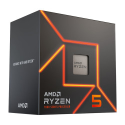 Processeur AMD RYZEN 5 7600 4.0/5.2Ghz 38M 6Core 65W AM5 AMD - 1