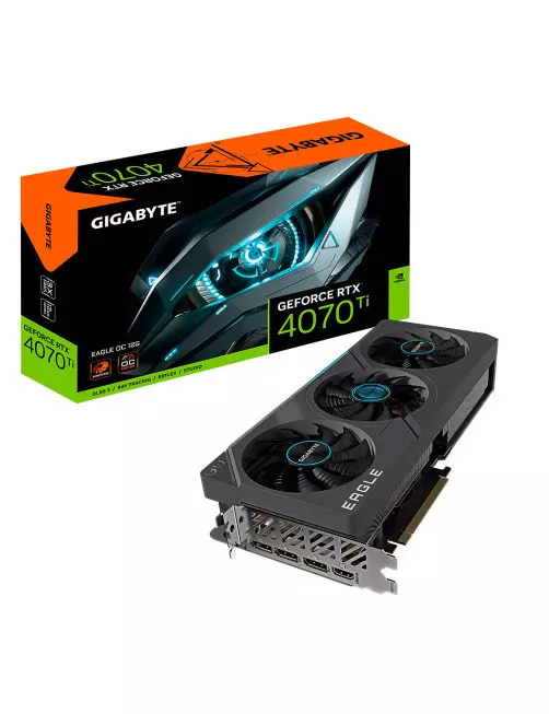 Carte Graphique Gigabyte RTX 4070 Ti EAGLE OC 12G Gigabyte - 1 Carte Graphique Gigabyte RTX 4070 Ti EAGLE OC 12G Gigabyte - 1