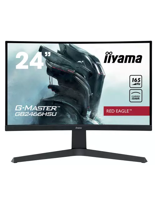 Ecran iiyama 24" G-Master GB2466HSU-B1 1920x1080 165Hz 1ms CURVED iiyama - 2 Ecran iiyama 24" G-Master GB2466HSU-B1 1920x1080 165Hz 1ms CURVED iiyama - 2