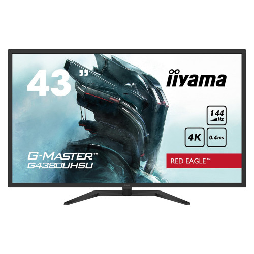 Ecran iiyama 43" G4380UHSU-B1 3840x2160 4k 144Hz 0.4ms iiyama - 1 Ecran iiyama 43" G4380UHSU-B1 3840x2160 4k 144Hz 0.4ms iiyama - 1
