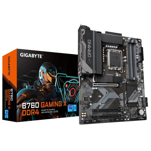 Carte Mère Gigabyte B760 GAMING X DDR4 ATX Socket 1700 Gigabyte - 1 Carte Mère Gigabyte B760 GAMING X DDR4 ATX Socket 1700 Gigabyte - 1