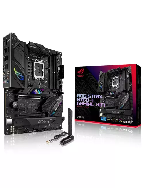 Carte Mère Asus ROG STRIX B760-F GAMING WiFi ATX LGA1700 DDR5 Asus - 2 Carte Mère Asus ROG STRIX B760-F GAMING WiFi ATX LGA1700 DDR5 Asus - 2