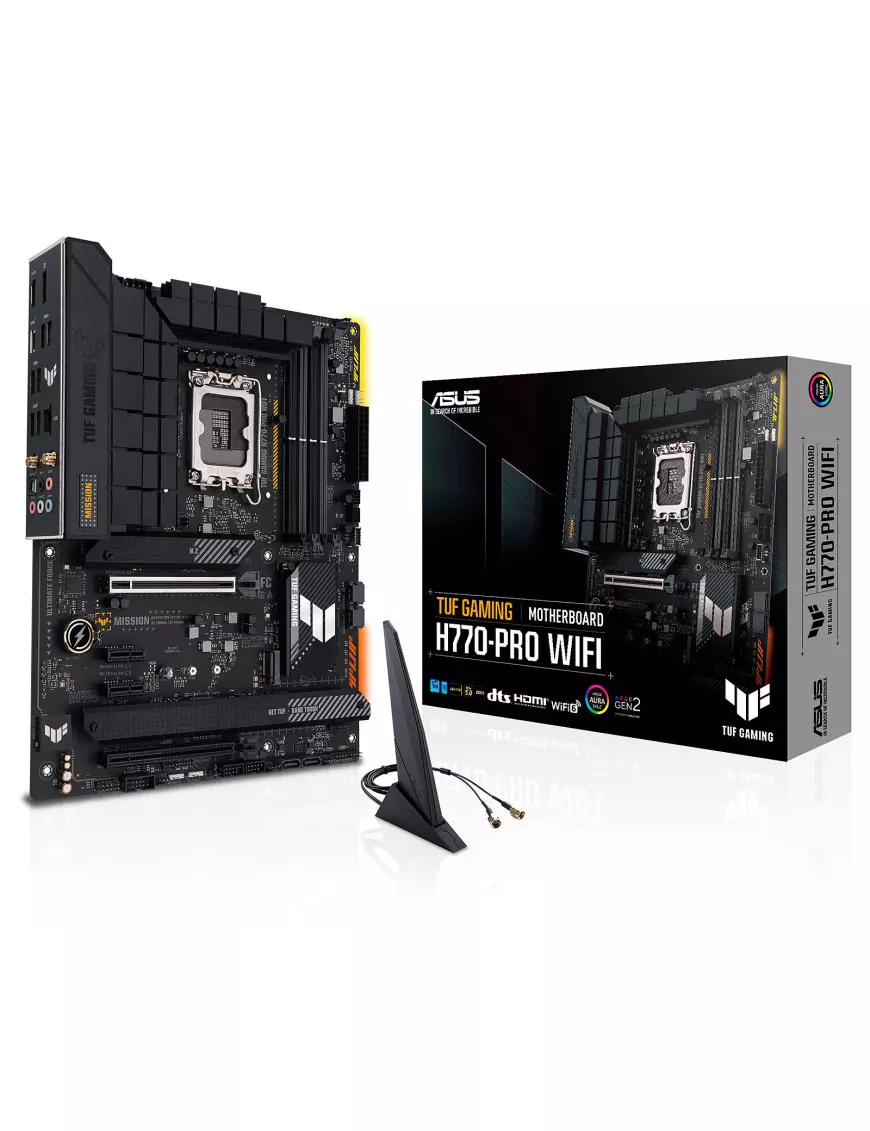 Carte Mère Asus TUF GAMING H770-PRO WiFi ATX LGA1700 DDR5 Asus - 1