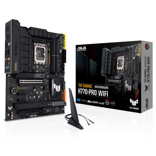 Carte Mère Asus TUF GAMING H770-PRO WiFi ATX LGA1700 DDR5 Asus - 1 Carte Mère Asus TUF GAMING H770-PRO WiFi ATX LGA1700 DDR5 Asus - 1