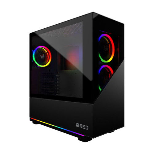 Boitier M.RED Elite Black Rainbow ARGB M.RED - 2 Boitier M.RED Elite Black Rainbow ARGB M.RED - 2